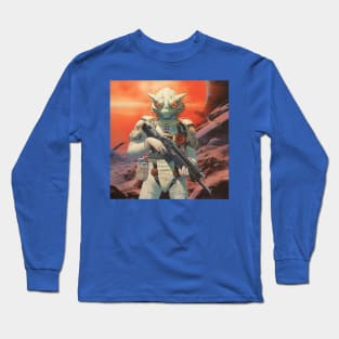 Space Cowboy Sci-fi Long Sleeve T-Shirt